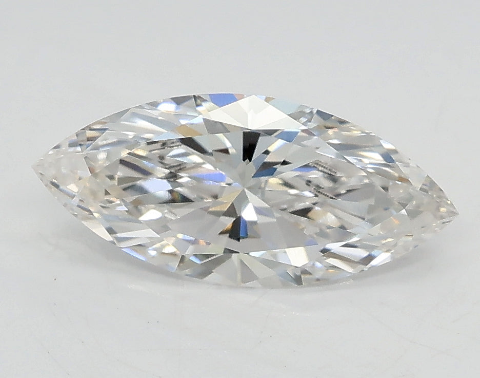 Bhimani 1.00ct Marquise Lab-Grown Diamond F VVS2 IGI Certified