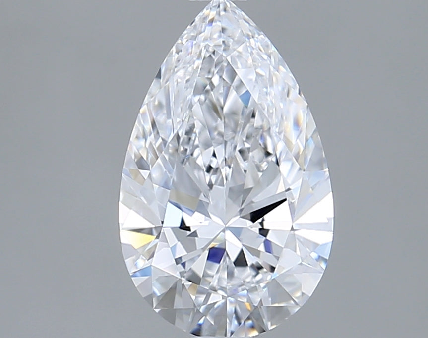 Bhimani Pear Lab-Grown Diamond 1.50ct D VVS2 IGI Certified