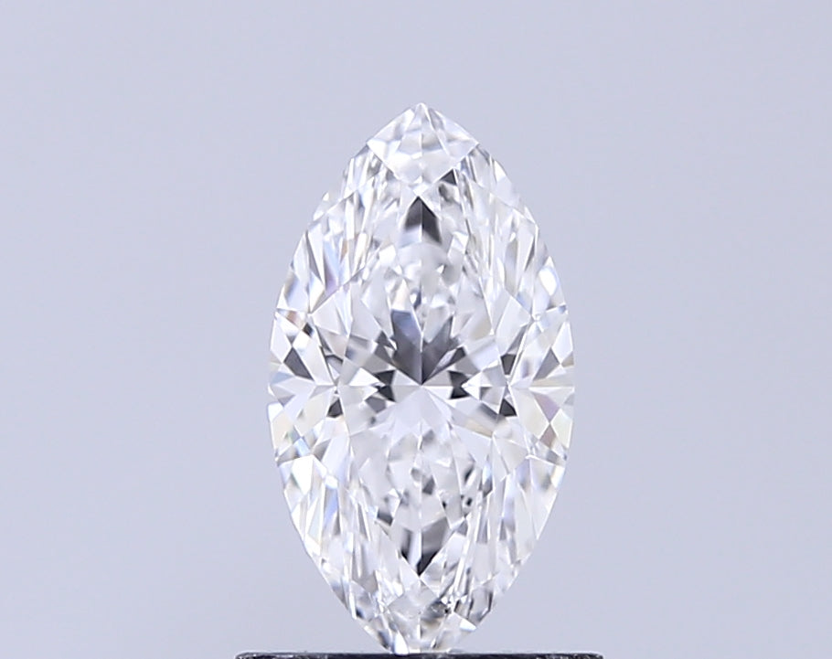 Bhimani 1.00ct Marquise Lab-Grown Diamond D Color VS1 IGI Certified