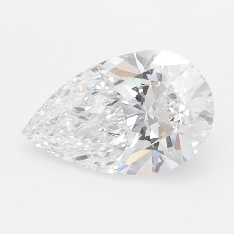 Bhimani Lab-Grown Pear Diamond 1.00ct D VVS2 IGI Certified
