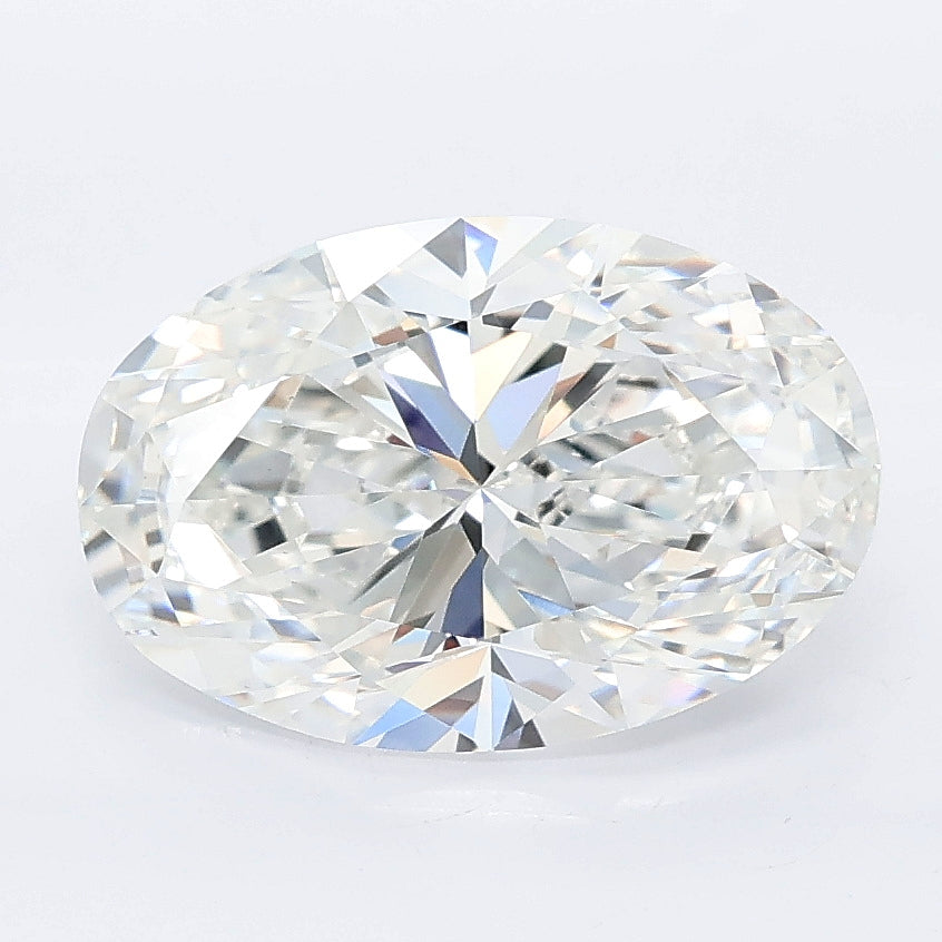 Bhimani 3.00ct Oval Lab Grown Diamond E VS1