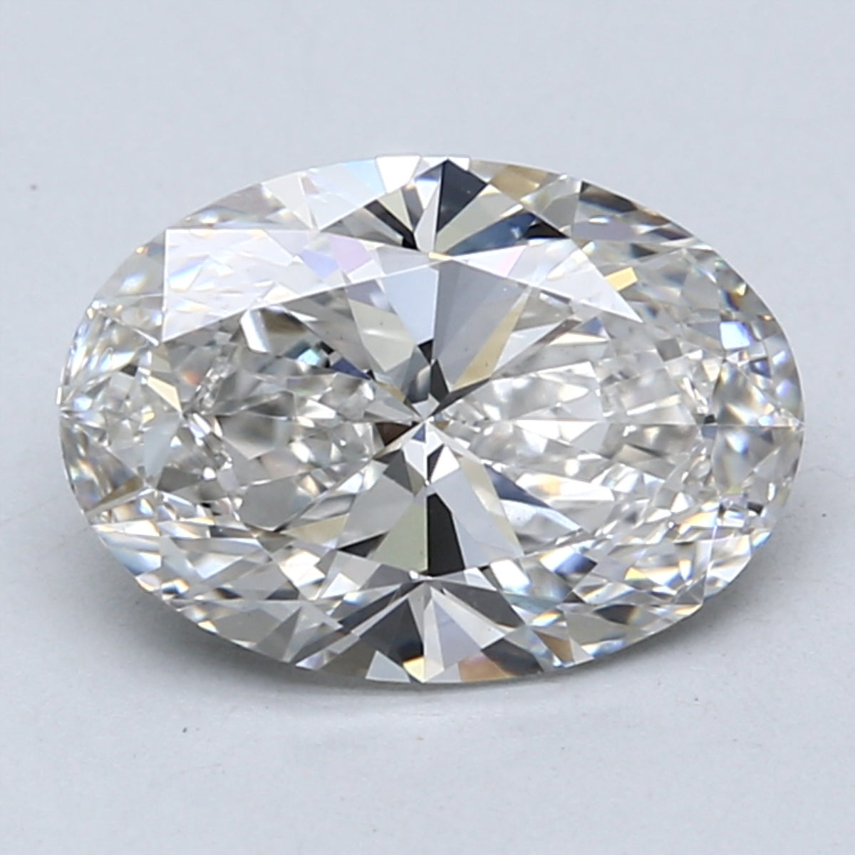 Bhimani 2.50ct Oval Lab-Grown Diamond F Color VS1 Clarity