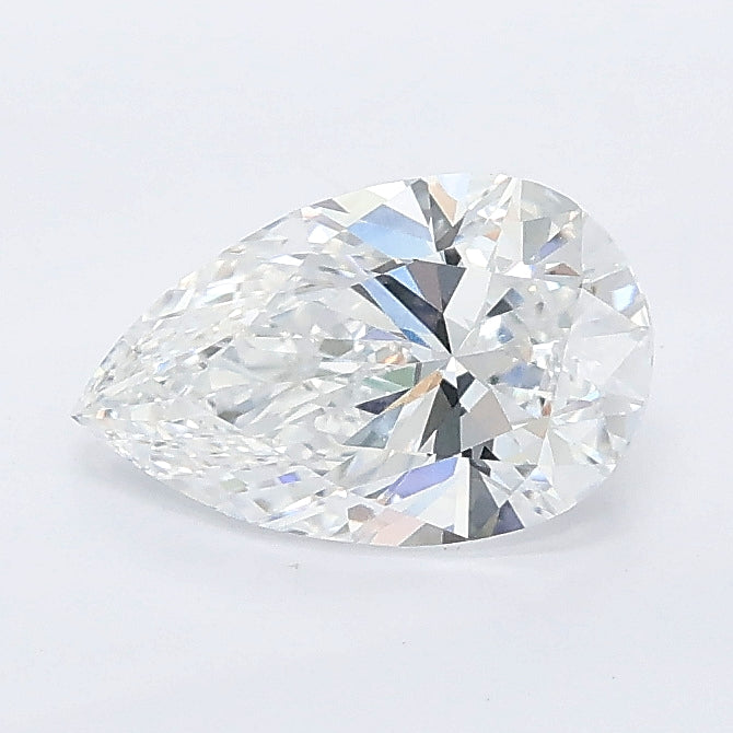 Bhimani 1.00ct Pear Lab-Grown Diamond D VVS2 IGI Certified