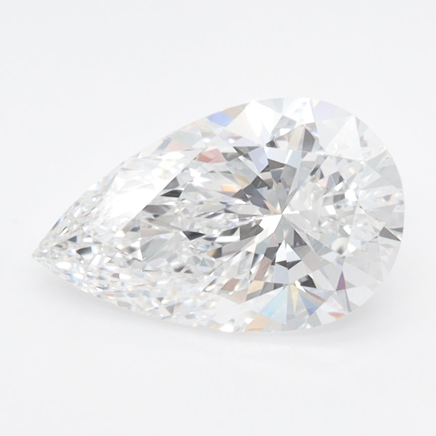 Bhimani 1.50ct Pear Lab-Grown Diamond D VVS1