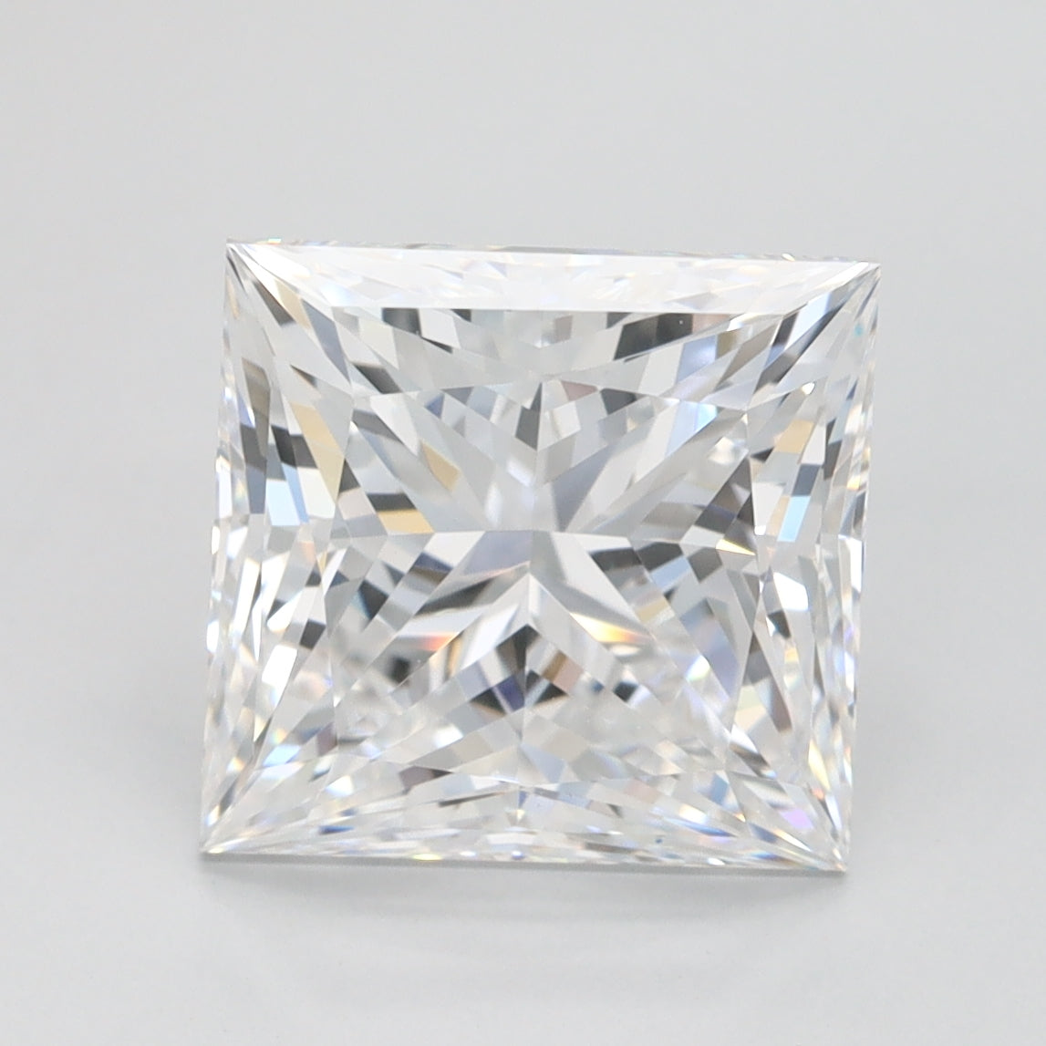 Bhimani Princess Cut Lab-Grown Diamond 4.00 Carat E VVS2