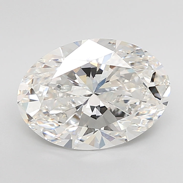 Bhimani 5.00ct Oval Lab-Grown Diamond F VS1 IGI Certified