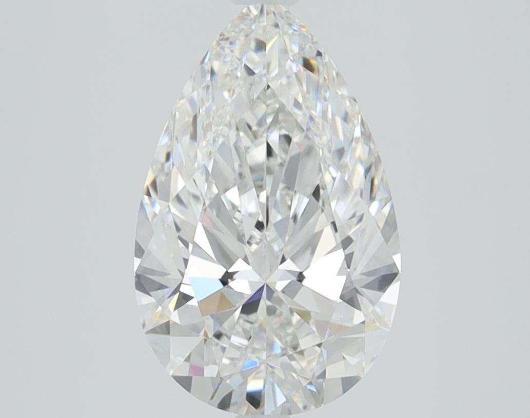 Bhimani Lab Grown Diamond 1.00ct Pear Cut F VVS2