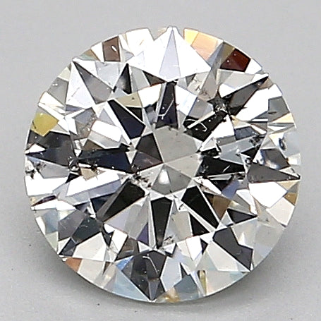 Bhimani 1.00ct Round Natural Diamond G Color SI2 Clarity