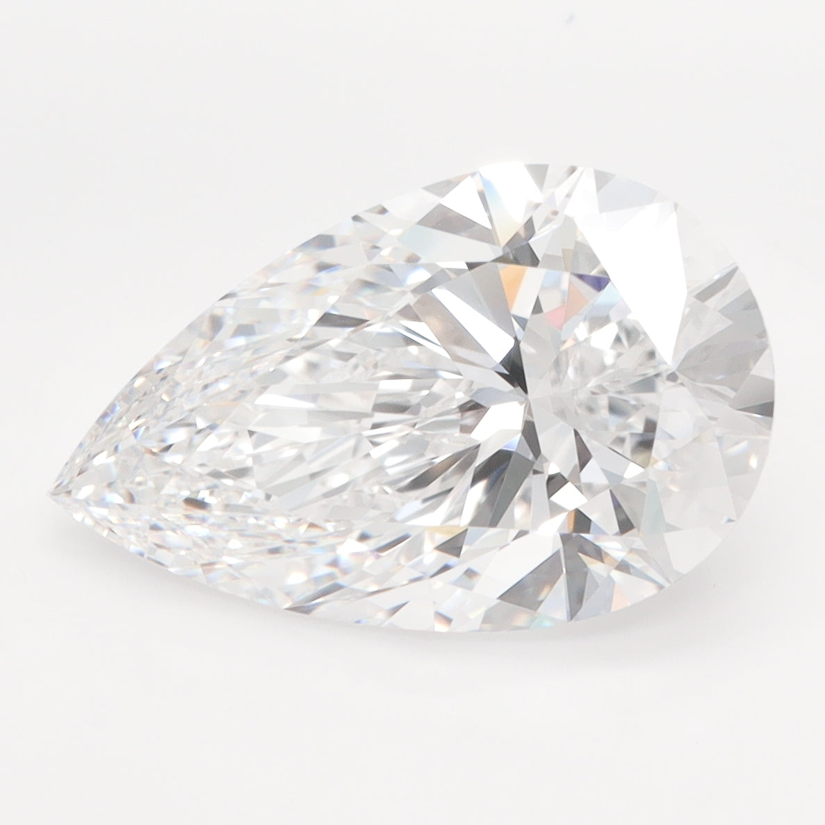 Bhimani 5.00ct Pear Lab-Grown Diamond F VVS2