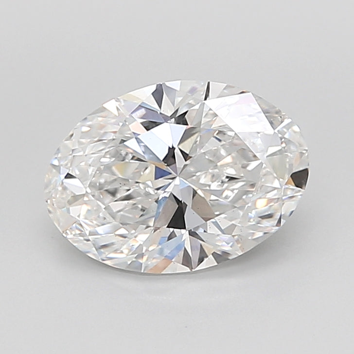 Bhimani 3.00ct Oval Cut Lab-Grown Diamond D VS2