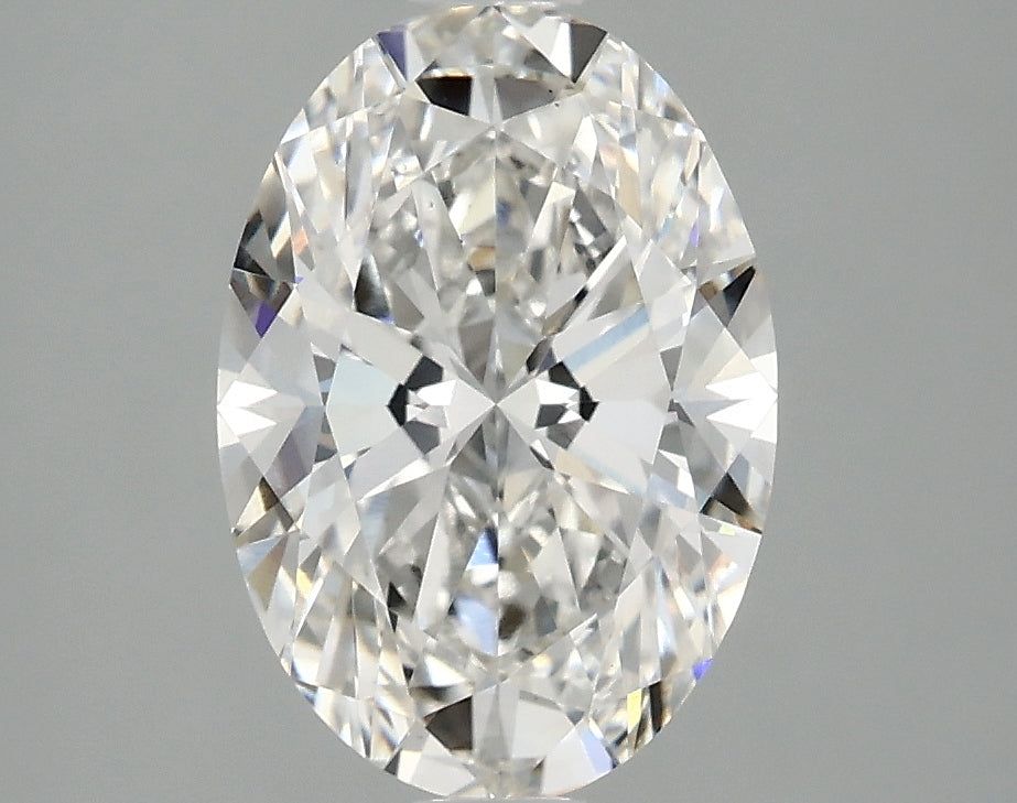 Bhimani 2.50ct Oval Lab-Grown Diamond F VS1 IGI Certified