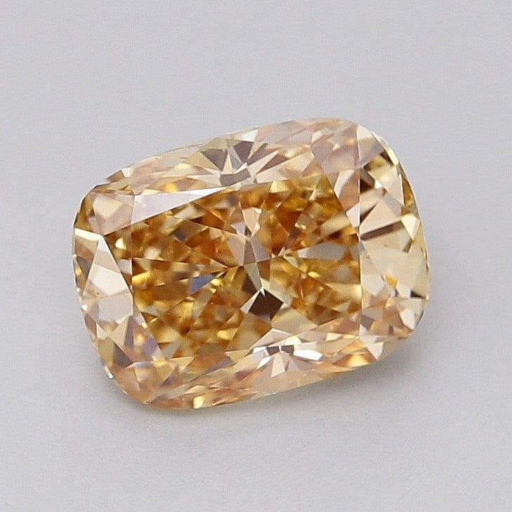 Bhimani Cushion Lab-Grown Diamond 2.00ct Fancy Intense Yellow VS1