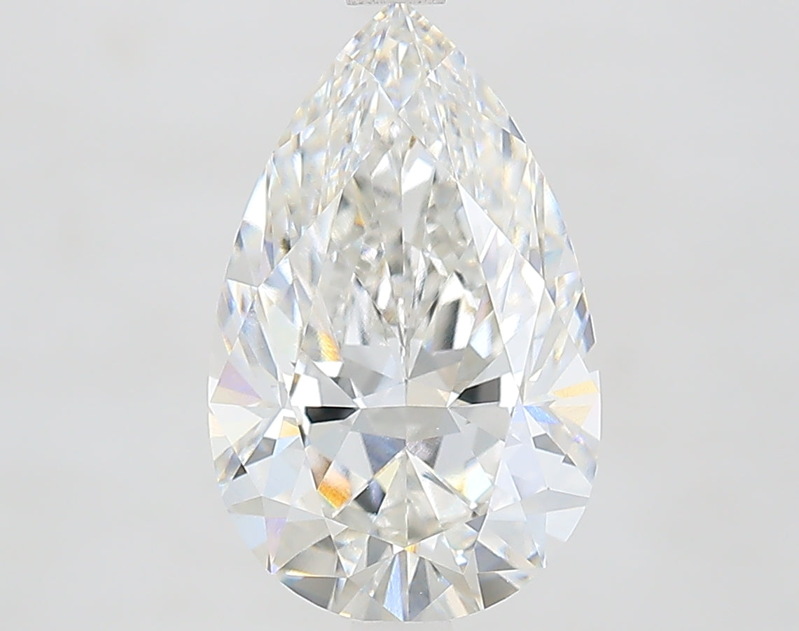 Bhimani Lab-Grown Pear Diamond 3.50ct F VVS2 IGI Certified
