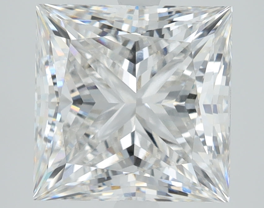 Bhimani 4.00ct Princess Cut Lab-Grown Diamond F VVS2